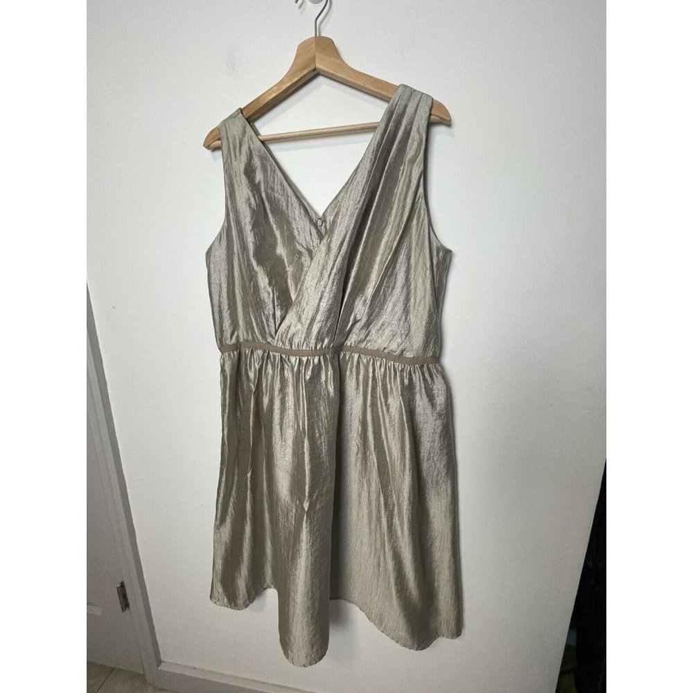 Gold Shimmer Loft Size Women’s 18 Dress